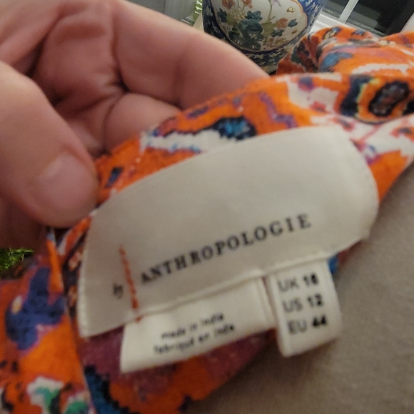 Anthropologie Maxi Dress Size 12 - Picture 4 of 10